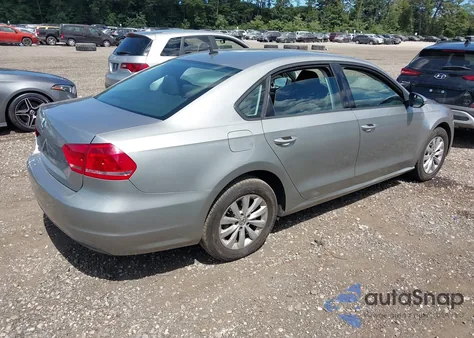 2012 Volkswagen Passat 2.5L S z USA, uszkodzony, nr VIN 1VWAP7A36CC032064